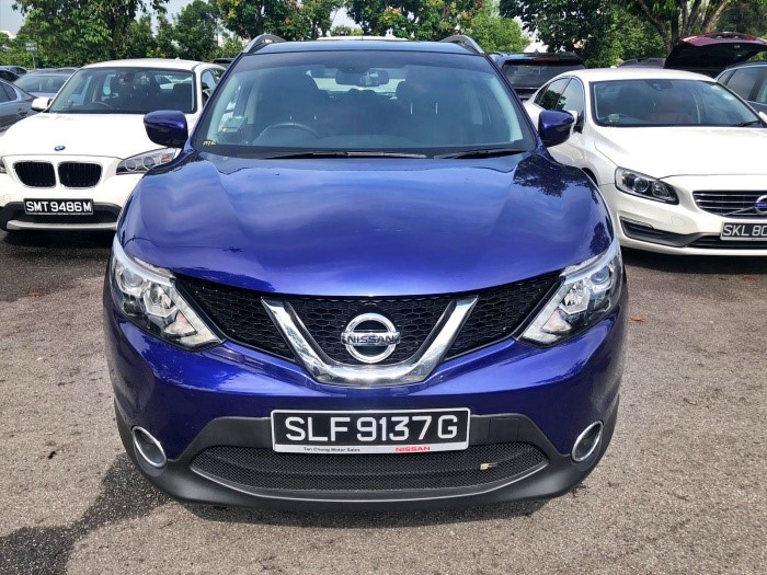2016 NISSAN QASHQAI BLUE GK Motors Jamaica